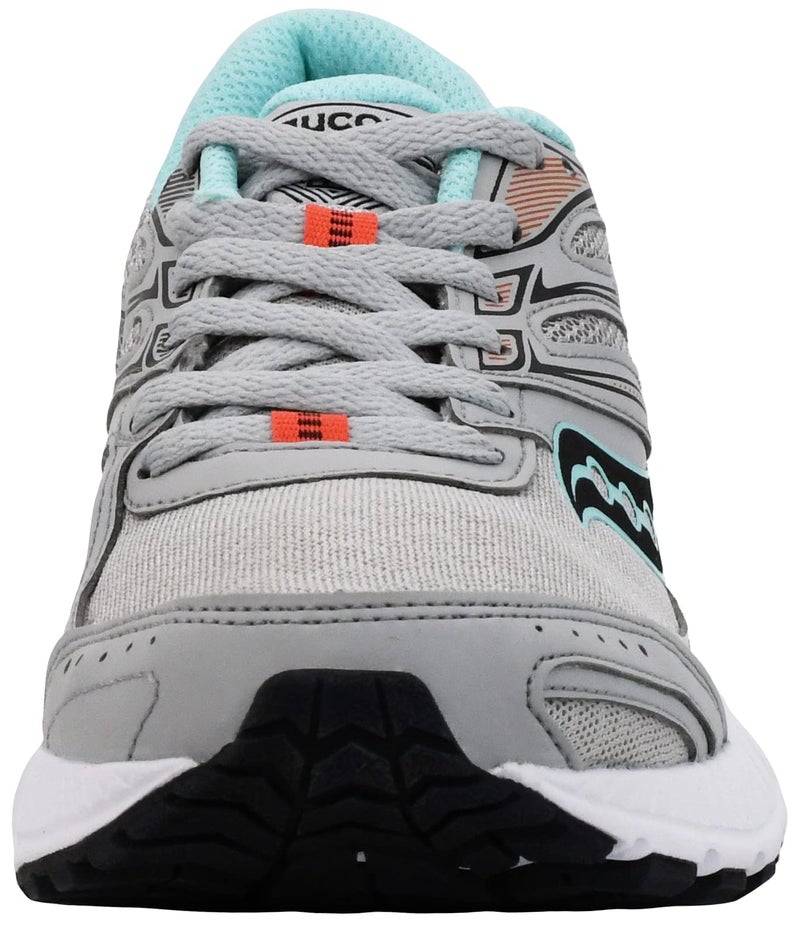 Saucony Women's Cohesion 13 Running Shoe, Grey/Mint, 7.5 M US - Image 2
